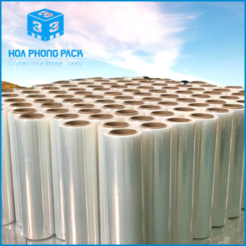 Pallet-wrapped PE film