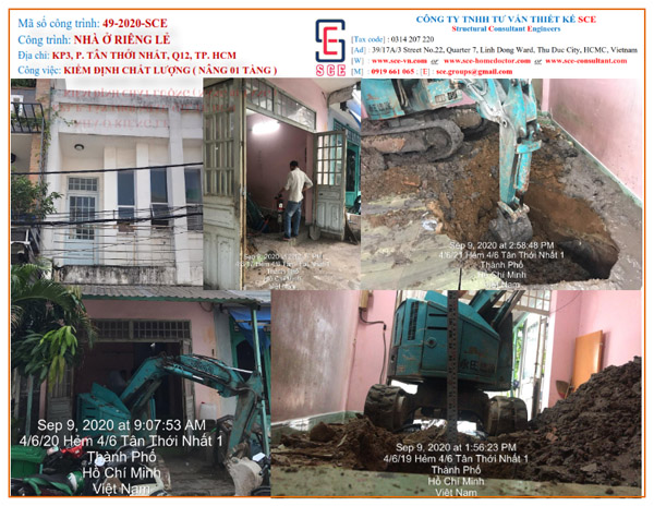 Inspection of townhouse quality 49-2020-SCE