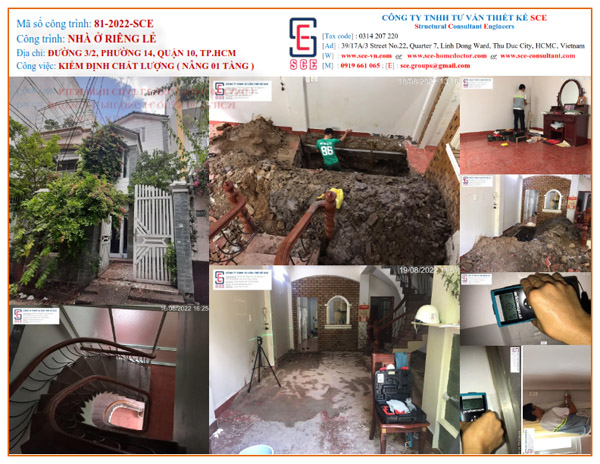 Inspection of townhouse quality 81-2022-SCE
