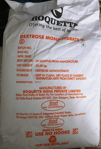 Đường Dextrose Monohydrate - Roquette India