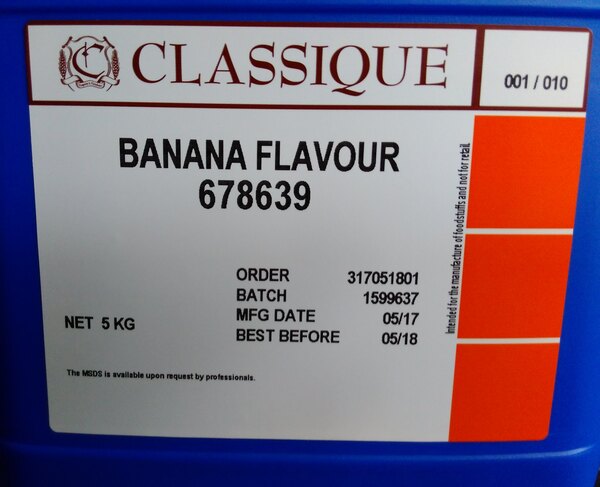 Banana Flavour - Singapore