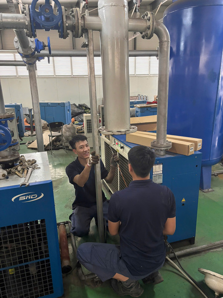Air compressor repair and maintenance services