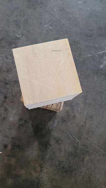 Plywood block