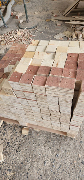 Plywood block
