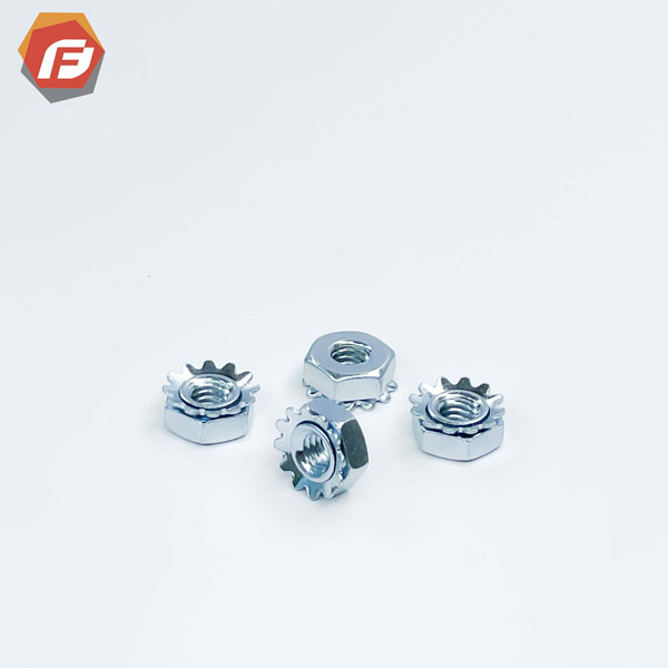 Serrated flange nut