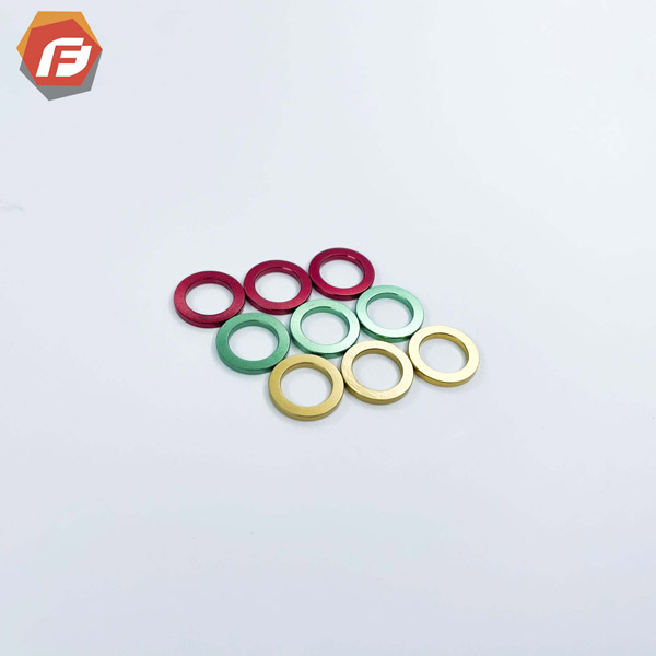 Anodized washer