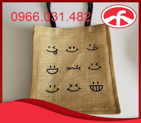 Jute fabric bag