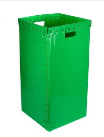 PP corrugated box without lid