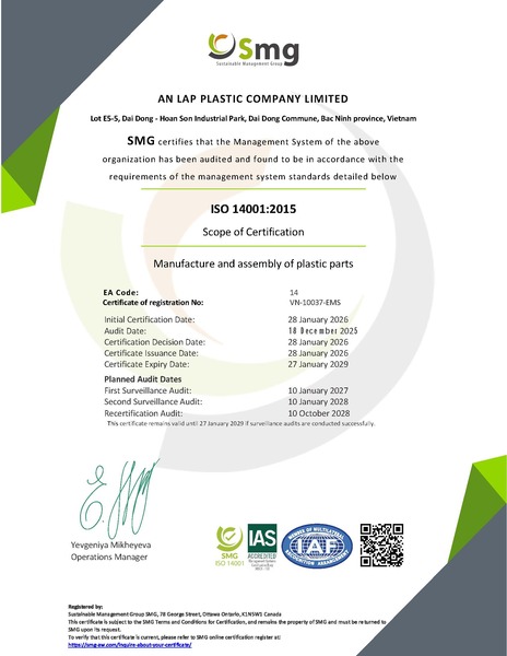 ISO 14001:2015