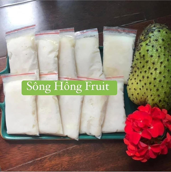 IQF custard apple in large 2kg bag
