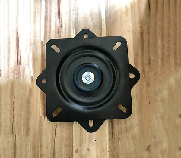 Black ball bearing seat swivel 190x190x2