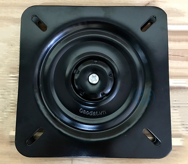 Black ball bearing seat swivel 190x190x2