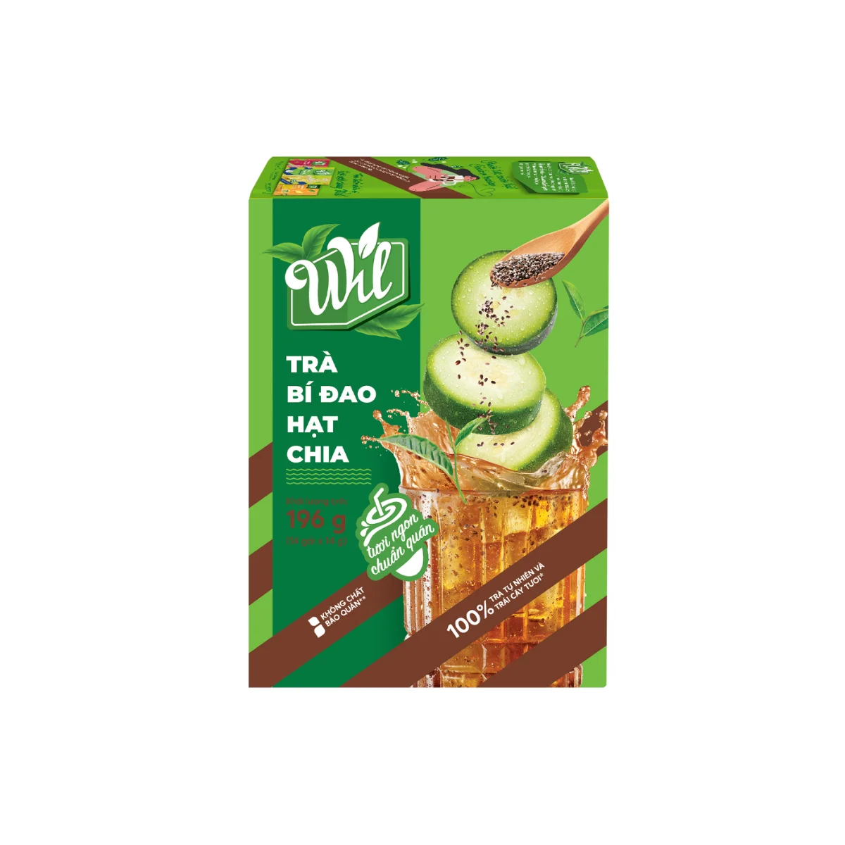 Wil winter melon chia seed tea box 168g