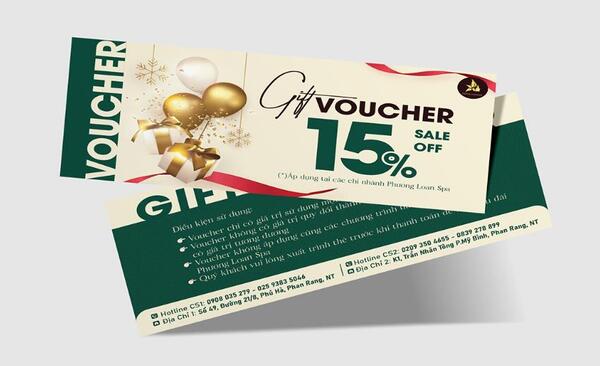 Serial numbered voucher