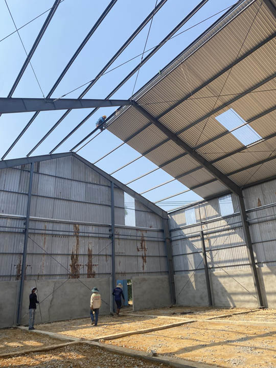 Quang Nam mechanical workshop construction