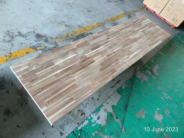 Solid wood garden furniture