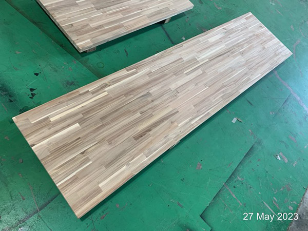 Solid wood garden furniture