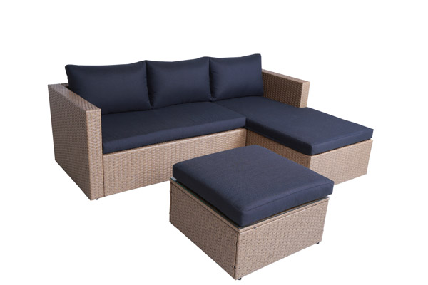 Wicker rope outdoor furniture