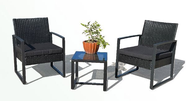 Wicker rope outdoor furniture