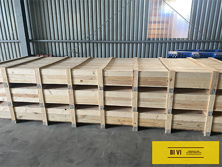 Wooden crate