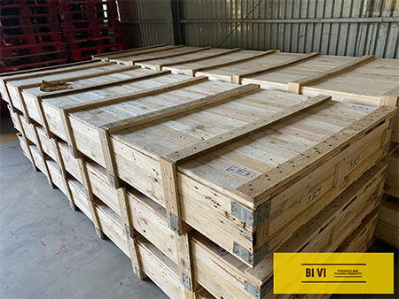 Wooden crates
