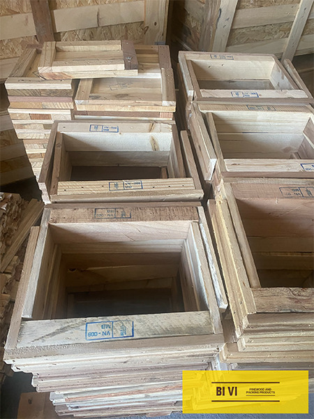 Wooden crates