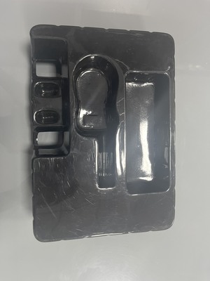 Vacuum formed plastic tray