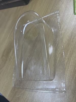 Vacuum formed plastic tray