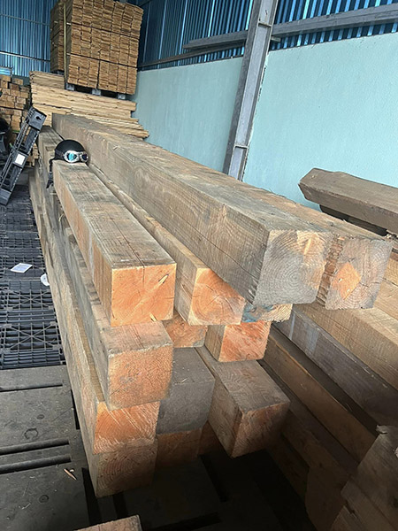 Recycled imported wood
