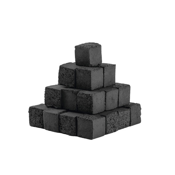 Cube coconut shell charcoal
