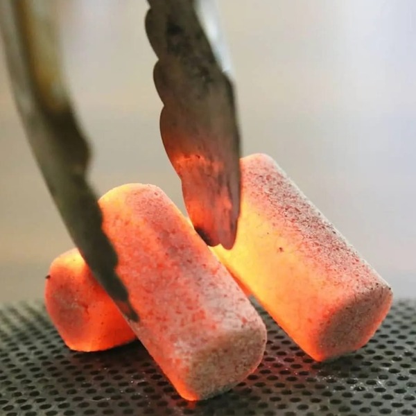 Hexagonal coconut shell charcoal