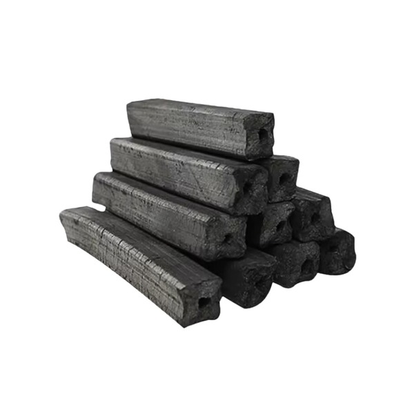 Square BBQ charcoal briquettes