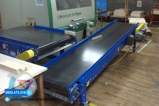 Fabric-reinforced rubber conveyor belt