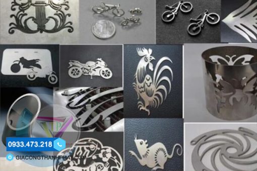 Metal laser cutting workshop in Thu Duc