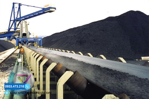 Trough rubber conveyor belt