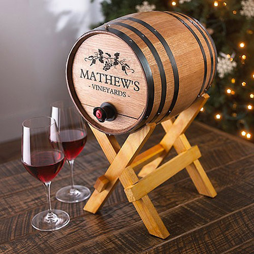 Wooden drum barrel