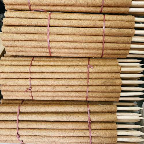 Coco coir pole