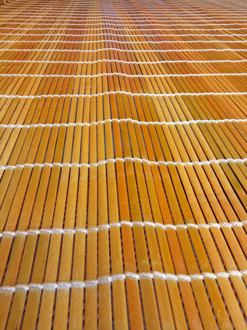 Bamboo blinds