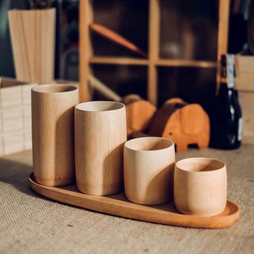 Bamboo cup