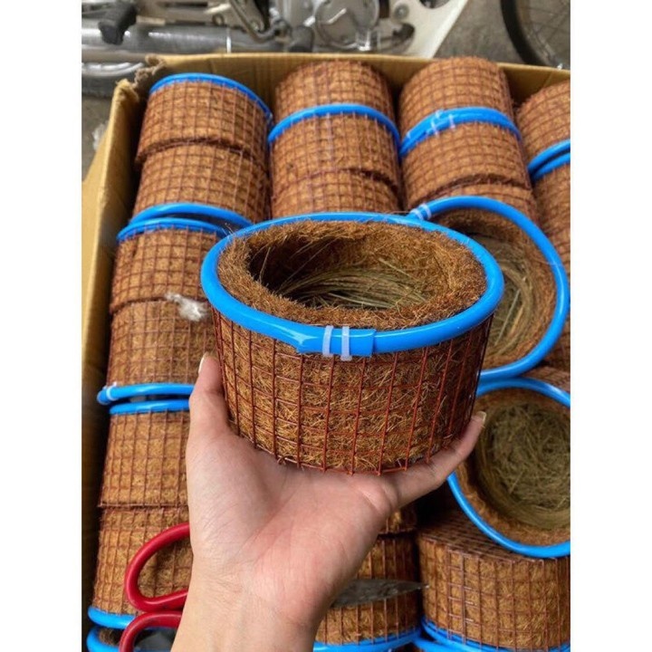 Coir bird nest