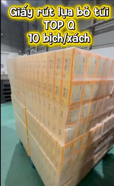 TOP Q pocket silk facial tissue (10 packs/bag)