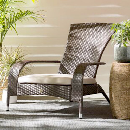 Poly rattan chair