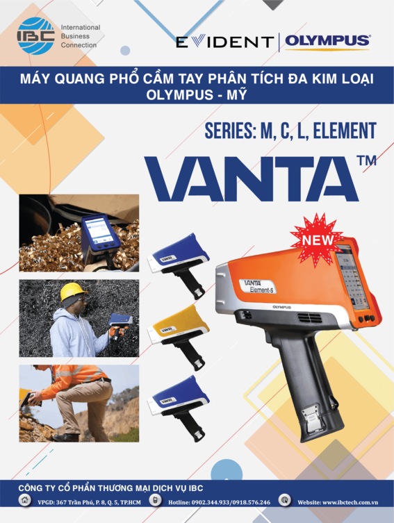 Vanta Handheld portable XRF analyzer