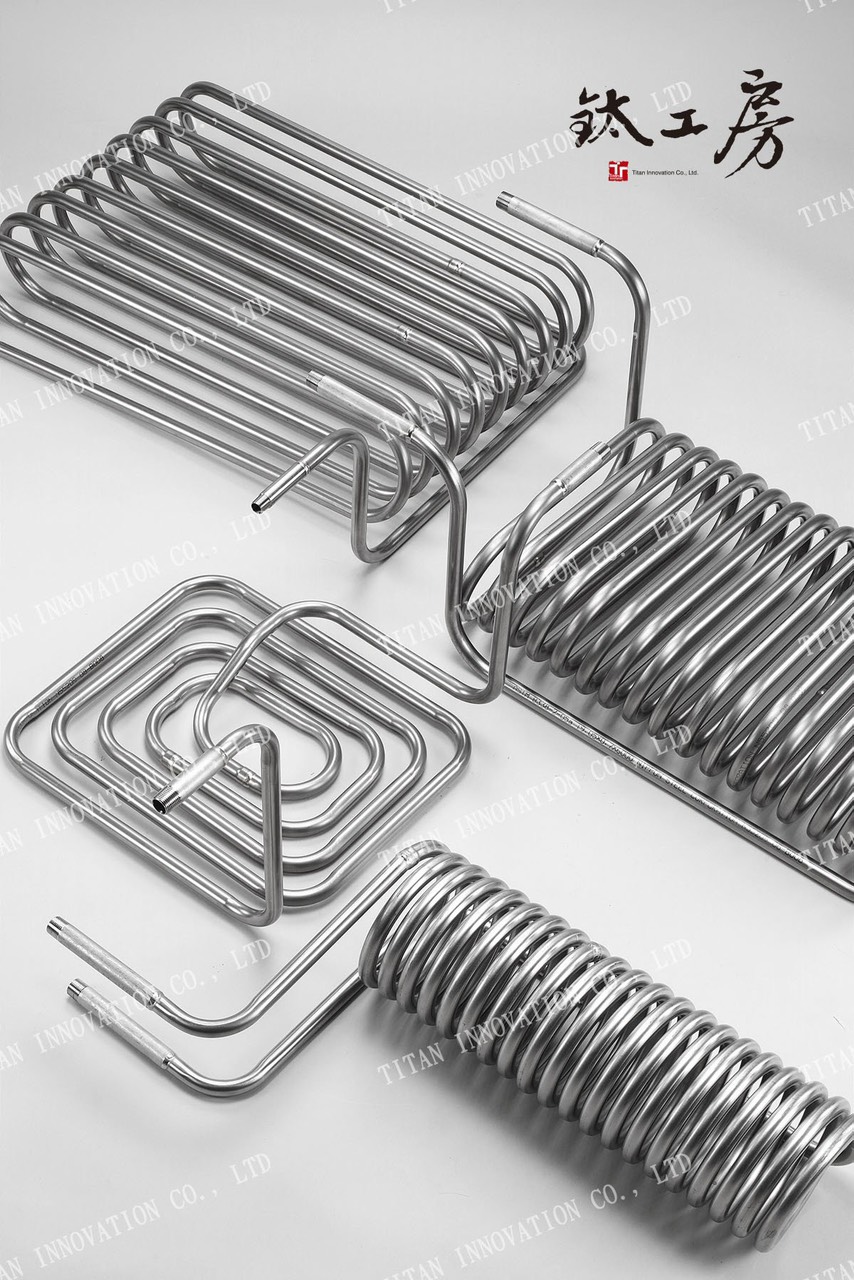Titanium heat exchanger