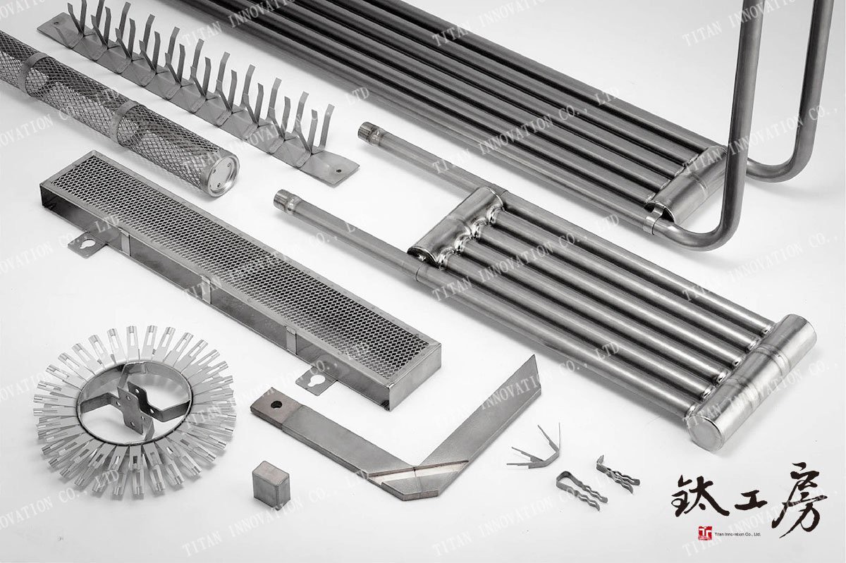 Titanium hanger, Titanium heat exchanger