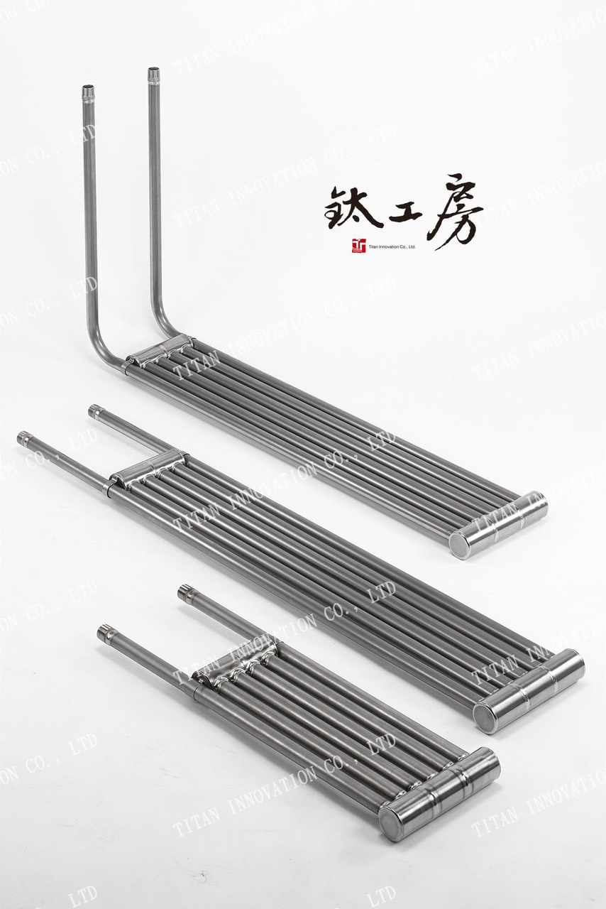 Titanium heat exchanger