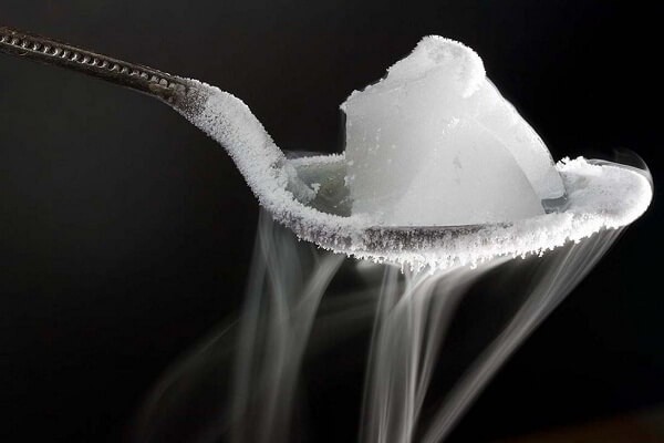 Small dry ice blocks
