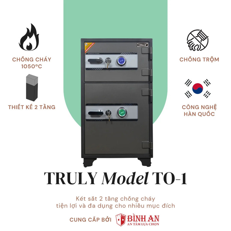 Truly TO-1C safe (260kg)