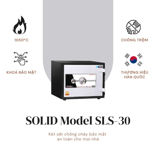 Solid SLS-30 Korean safe (45kg)