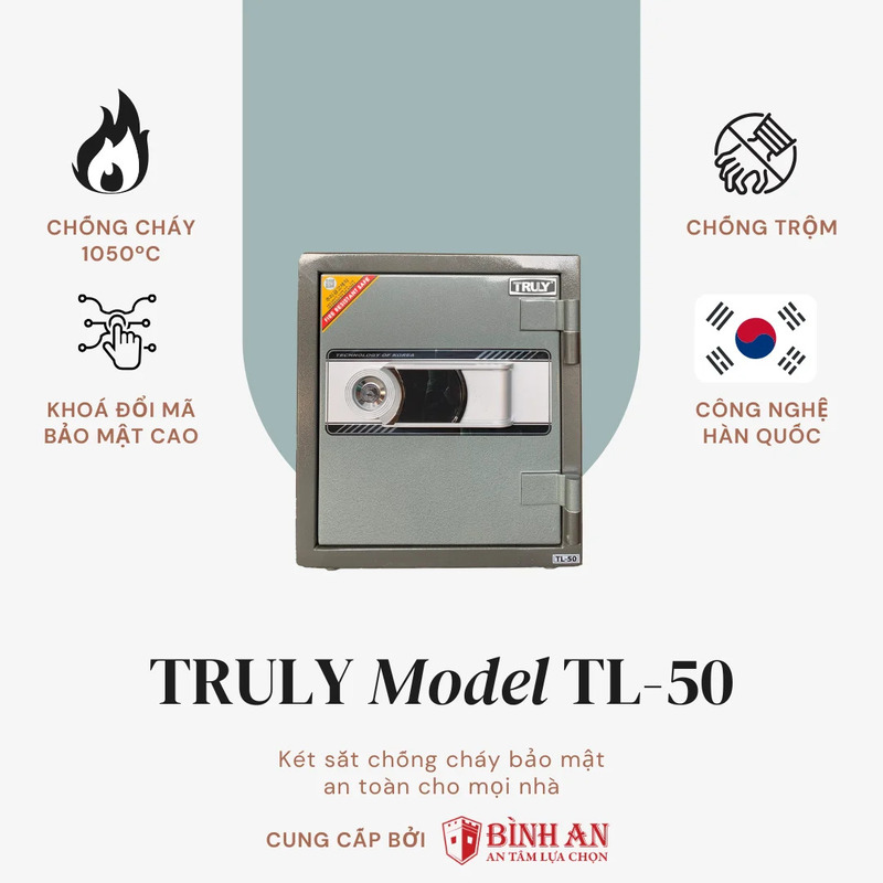 Truly TL-50 safe (85kg)